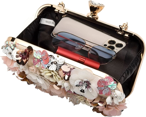 BORSA DE VECES PARA MUJERES PARTIDO FORMAL BORSA DE MANOS CEDERA de la cadena de la correa BORSA de hombro