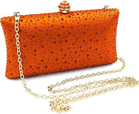 Bolso de noche de mujer Rhinestone brillante Fiesta de la noche de la boda Bolso de mano Bolso de embrague Bolso de hombro