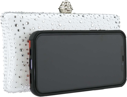 Bolso de noche de mujer Rhinestone brillante Fiesta de la noche de la boda Bolso de mano Bolso de embrague Bolso de hombro