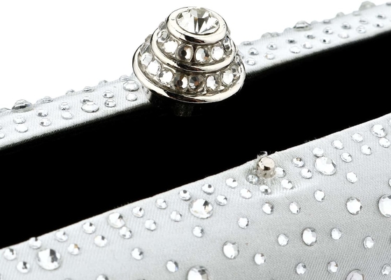 Bolso de noche de mujer Rhinestone brillante Fiesta de la noche de la boda Bolso de mano Bolso de embrague Bolso de hombro