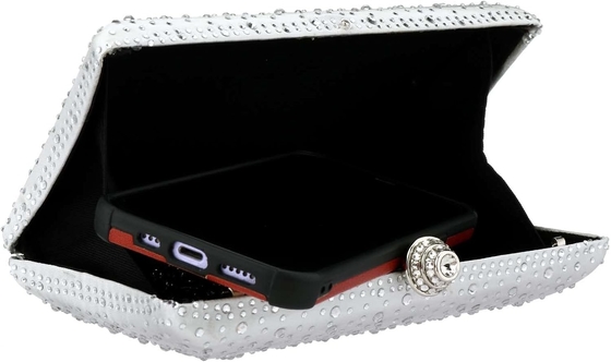 Bolso de noche de mujer Rhinestone brillante Fiesta de la noche de la boda Bolso de mano Bolso de embrague Bolso de hombro