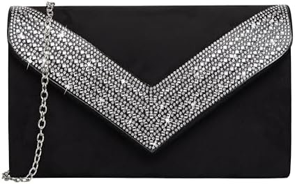 BORSA de abrazaderas para mujeres RINESTONE BLING BORSA de noche BORSA DE MANOS PARA BORSA BORSA DE BORSA BORSA de hombro