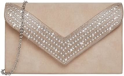 BORSA de abrazaderas para mujeres RINESTONE BLING BORSA de noche BORSA DE MANOS PARA BORSA BORSA DE BORSA BORSA de hombro