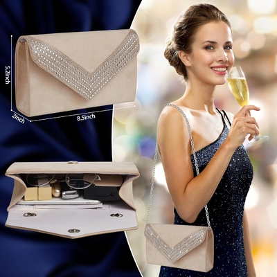 BORSA de abrazaderas para mujeres RINESTONE BLING BORSA de noche BORSA DE MANOS PARA BORSA BORSA DE BORSA BORSA de hombro