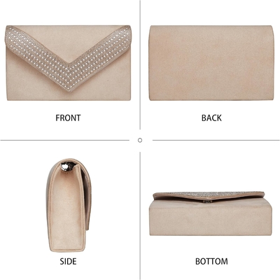BORSA de abrazaderas para mujeres RINESTONE BLING BORSA de noche BORSA DE MANOS PARA BORSA BORSA DE BORSA BORSA de hombro