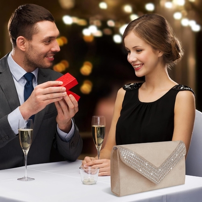 BORSA de abrazaderas para mujeres RINESTONE BLING BORSA de noche BORSA DE MANOS PARA BORSA BORSA DE BORSA BORSA de hombro