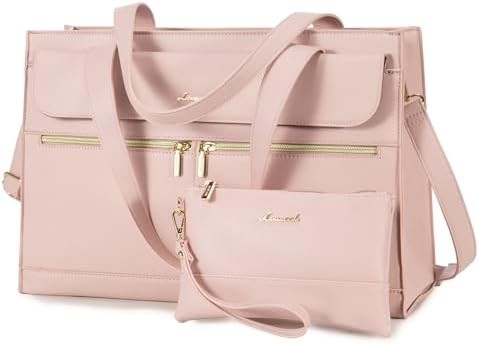 Lovevook LATEPOOK BOLSA PARA MUJERES 15.6 pulgadas LATEPOTT TOTE BOLSA DE TRABAJO PREFESIONAL de cuero computadora BREEFCASE a prueba de agua de negocios