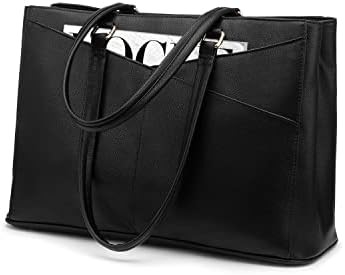BOLSA DE CUERPO INDUCTIVO de 15,6 pulgadas BOLSA DE COMPUTADOR BUSINESS OFFICE WORK BREEFCASE Negro