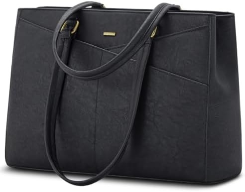 BOLSA DE CUERPO INDUCTIVO de 15,6 pulgadas BOLSA DE COMPUTADOR BUSINESS OFFICE WORK BREEFCASE Negro
