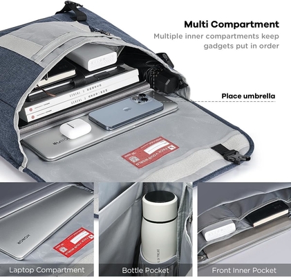 OIWAS bolso de mensajería para hombres, 15.6 pulgadas bolsos de crossbody portátil de mujeres casual bolsa de bolso de hombro de la bolsa de viaje de la universidad