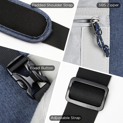 OIWAS bolso de mensajería para hombres, 15.6 pulgadas bolsos de crossbody portátil de mujeres casual bolsa de bolso de hombro de la bolsa de viaje de la universidad