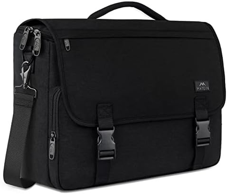 BOLSA MESSENGER PARA HOMBres, MUJERES BRIEFCASES ligero de peso de los hombres de la bolsa portátil de 15,6 pulgadas resistente al agua