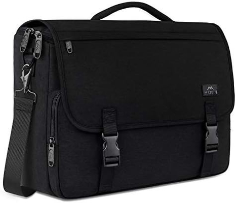BOLSA MESSENGER PARA HOMBres, MUJERES BRIEFCASES ligero de peso de los hombres de la bolsa portátil de 15,6 pulgadas resistente al agua