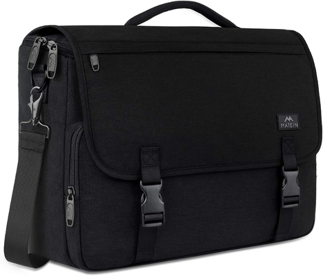 BOLSA MESSENGER PARA HOMBres, MUJERES BRIEFCASES ligero de peso de los hombres de la bolsa portátil de 15,6 pulgadas resistente al agua