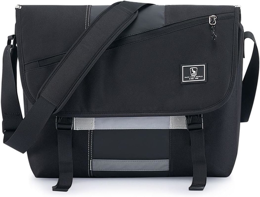 15.6 pulgadas portátil bolsas para todo el cuerpo mujeres casual bolso de hombro bolso de colegio oficina de viajes