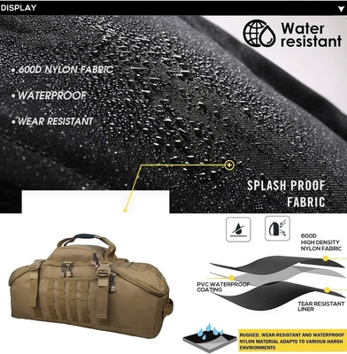 BOLSA de gimnasio BOLSA de viaje BOLSA de viaje con fin de semana BOLSA de noche para deportes tácticos