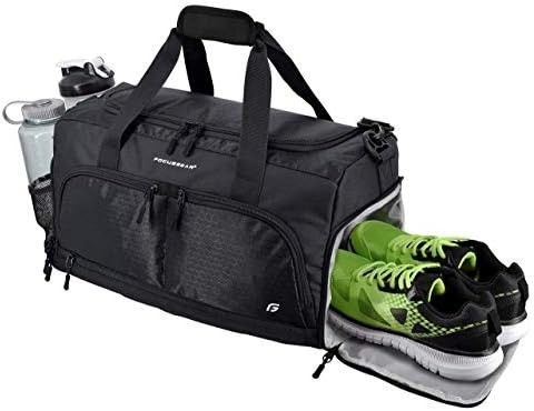 La última bolsa de gimnasio 2.0: La bolsa de bolsillo durable diseñada con 10 compartimientos óptimos incluyendo resistente al agua