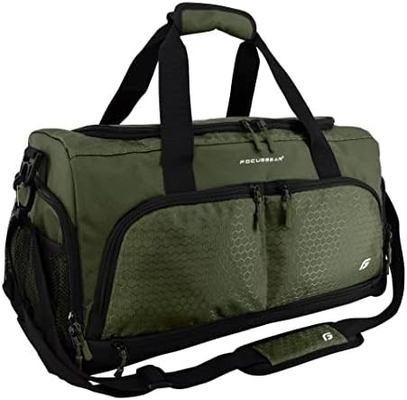 La última bolsa de gimnasio 2.0: La bolsa de bolsillo durable diseñada con 10 compartimientos óptimos incluyendo resistente al agua