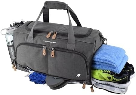 La última bolsa de gimnasio 2.0: La bolsa de bolsillo durable diseñada con 10 compartimientos óptimos incluyendo resistente al agua