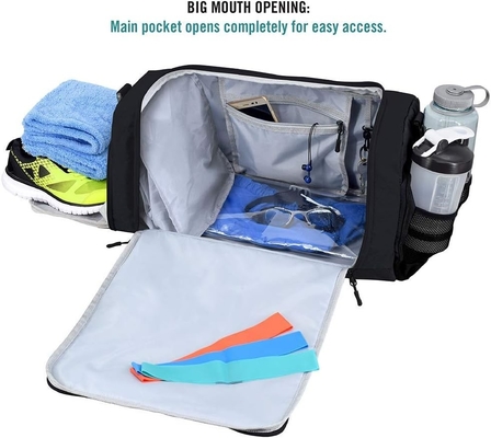 La última bolsa de gimnasio 2.0: La bolsa de bolsillo durable diseñada con 10 compartimientos óptimos incluyendo resistente al agua