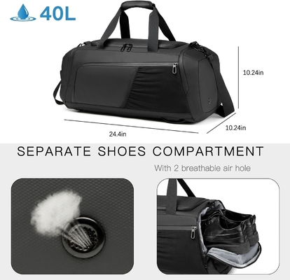 Gimnasio BOLSA INDROGÁFICA BOLSA DE SPORTE BOLSA DE VIAJE BOLSA DE fin de semana BOLSA DE HOMBRE BOLSA DE MUJER BOLSA de noche con compartimiento para zapatos
