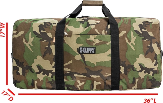 Carga pesada Duffel equipo de tambor equipo de hardware bolsa de viaje bolsa de techo (36 &quot;X 17&quot; X 17&quot;, NAVY)