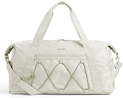 Bolso de gimnasia BAGSMART con compartimento para zapatos y bolsillo mojado, bolso de viaje de deportes ligero, C TO STORE SHOES DE SPORTS AGUA