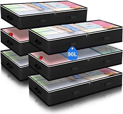 Contenedores de almacenamiento bajo cama, organizadores de armarios y contenedores de almacenamiento, bolsas plegables para almacenamiento bajo cama