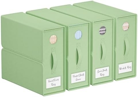 Organizadores y almacenamiento de sábanas, 4-pack, tamaño queen/king (gris), organizador de sábanas, contenedores de almacenamiento de tela para sábanas,