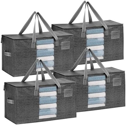 VENO 6 Pack bolsas de mudanza, mantel y mantas bolsas de almacenamiento para el armario, cajas de mudanza, cajas con tapas alternativa,