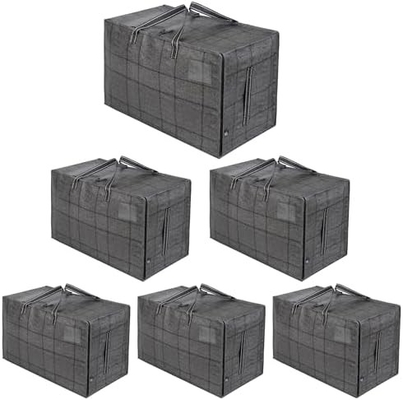 VENO 8 Bolsas de mudanza, suministros de mudanza, cajas de mudanza, cajas de almacenamiento de embalaje universitario con tapas alternativas, de uso pesado