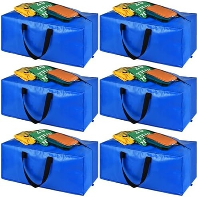 Bolsas de mudanza, bolsas de almacenaje, bolsas de almacenaje extra grandes para transportar suministros, artículos esenciales para el dormitorio universitario, armario del dormitorio,