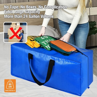 Bolsas de mudanza, bolsas de almacenaje, bolsas de almacenaje extra grandes para transportar suministros, artículos esenciales para el dormitorio universitario, armario del dormitorio,