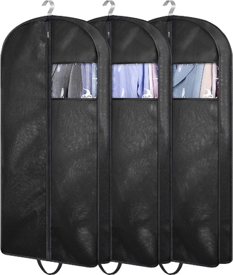 KIMBORA 43&quot; BOLSAS DE traje para el almacenamiento del armario y el viaje, BOLSAS de ropa colgantes con tapón para hombres BOLSA DE traje con manijas para