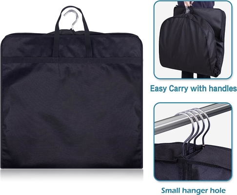 KIMBORA 43&quot; BOLSAS DE traje para el almacenamiento del armario y el viaje, BOLSAS de ropa colgantes con tapón para hombres BOLSA DE traje con manijas para