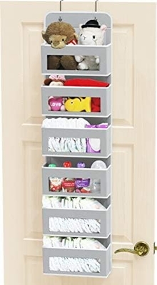 2 paquetes de bolsas colgantes de la pared organizador de la cesta con bolsillos para el baño dormitorio cocina dormitorio artículos esenciales Rv Almacenamiento y O