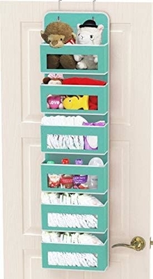 2 paquetes de bolsas colgantes de la pared organizador de la cesta con bolsillos para el baño dormitorio cocina dormitorio artículos esenciales Rv Almacenamiento y O