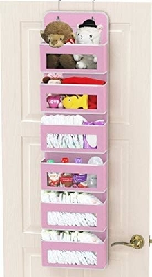 2 paquetes de bolsas colgantes de la pared organizador de la cesta con bolsillos para el baño dormitorio cocina dormitorio artículos esenciales Rv Almacenamiento y O