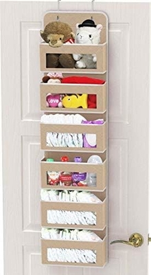 2 paquetes de bolsas colgantes de la pared organizador de la cesta con bolsillos para el baño dormitorio cocina dormitorio artículos esenciales Rv Almacenamiento y O