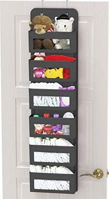 2 paquetes de bolsas colgantes de la pared organizador de la cesta con bolsillos para el baño dormitorio cocina dormitorio artículos esenciales Rv Almacenamiento y O