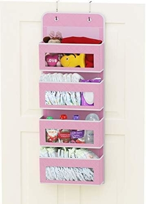 2 paquetes de bolsas colgantes de la pared organizador de la cesta con bolsillos para el baño dormitorio cocina dormitorio artículos esenciales Rv Almacenamiento y O
