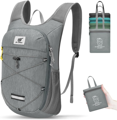 Mochila plegable para senderismo SKYSPER - 10L Mochila de día ligera y pequeña Mochila de viaje transpirable para hombres Mujeres
