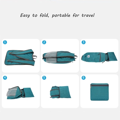 Mochila de excursión de 15L Ultraligera de peso ligero Mochilas para excursiones de excursión de 15L resistentes al agua Mochila plegable para viajes (gris)