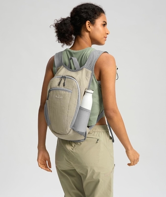 Mochila de caminata de 10L para viajes Mochila de día ligera Mochila empacada para mujeres Hombres