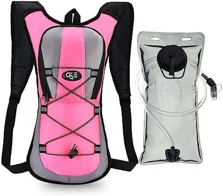 Mochila de hidratación Mochila de hidratación Mochila de agua con 2L (70 onzas) vejiga de hidratación para hombres Mujeres Niños para correr