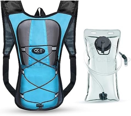 Mochila de hidratación Mochila de hidratación Mochila de agua con 2L (70 onzas) vejiga de hidratación para hombres Mujeres Niños para correr