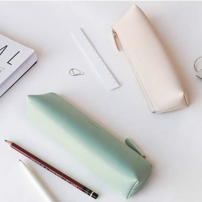 Bolso Doraking Bolso de lápiz Bolso de lápiz maquillaje cosmético / Papelería Bolso de bolso Bolso de bolso / PU de cuero Bolso pequeño Estudiantes Papelería
