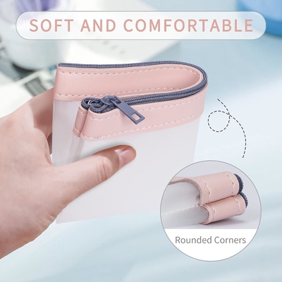 Casilla de lápiz Classycoo 4 Pack Bolsa de lápiz con cremallera, Bolsa de bolígrafo multifuncional organizadora de papelería Bolsa de almacenamiento