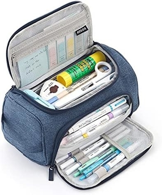HVOMO CASE de lápiz de gran capacidad de gran almacenamiento bolso marcador de bolígrafo de viaje simple bolso de papelería escuela universidad