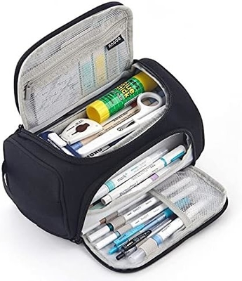 HVOMO CASE de lápiz de gran capacidad de gran almacenamiento bolso marcador de bolígrafo de viaje simple bolso de papelería escuela universidad